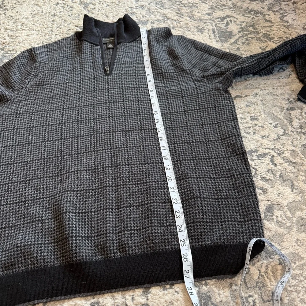Banana Republic 100% Merino Wool Pull Over Sweater Mens Size Large Preppy